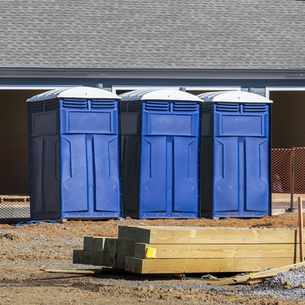 what is the maximum capacity for a single porta potty in Ranger TX